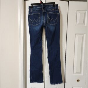 Wrangler Q Baby No Gap Mid Rise Skinny Flare Jean
